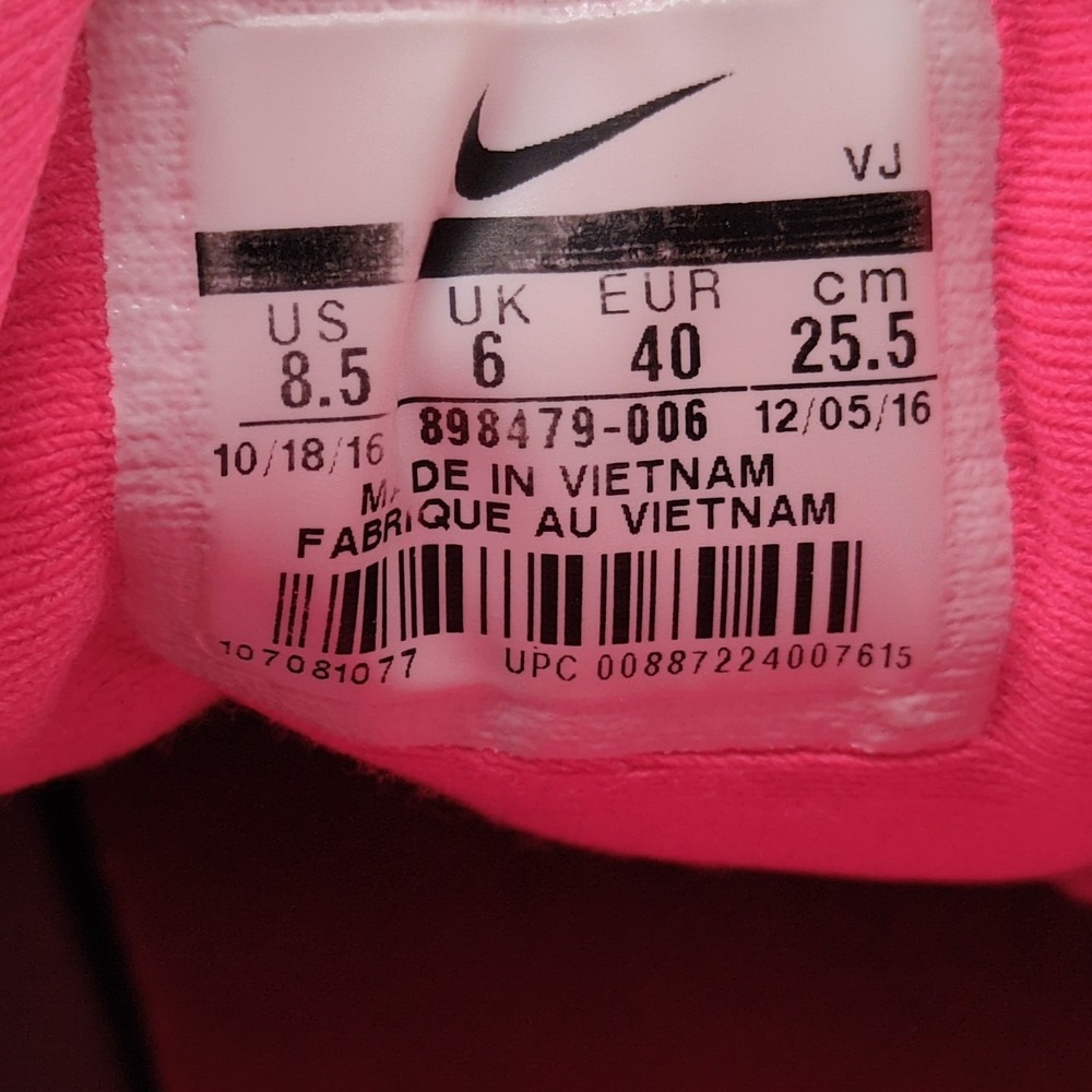 Nike‎ Sneakers Womens Flex Trainer 7 Gray Pink 8.5 Running Shoes 898479-006 - Picture 6 of 12